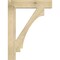 Ekena Millwork Imperial Block Rough Sawn Bracket, Douglas Fir, 6"W x 34"D x 46"H BKT06X34X46IMP05RDF - alternate 4